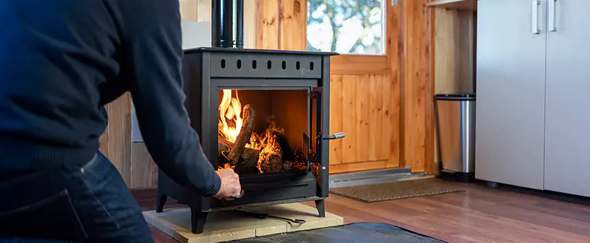 Open Hearth Wood Fireplace Installation in Watertown, SD