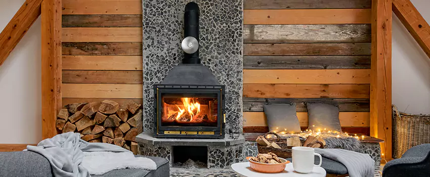 Thelin Hearth Products Direct Vent Gas Stove Fireplace Inspection in Watertown, South Dakota